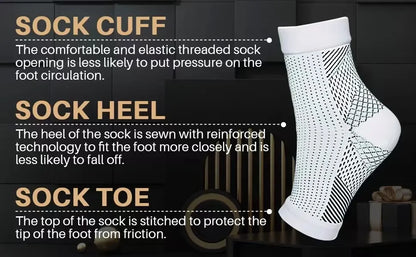 Compression Socks for Nerve Pain Relief and Better Circulation