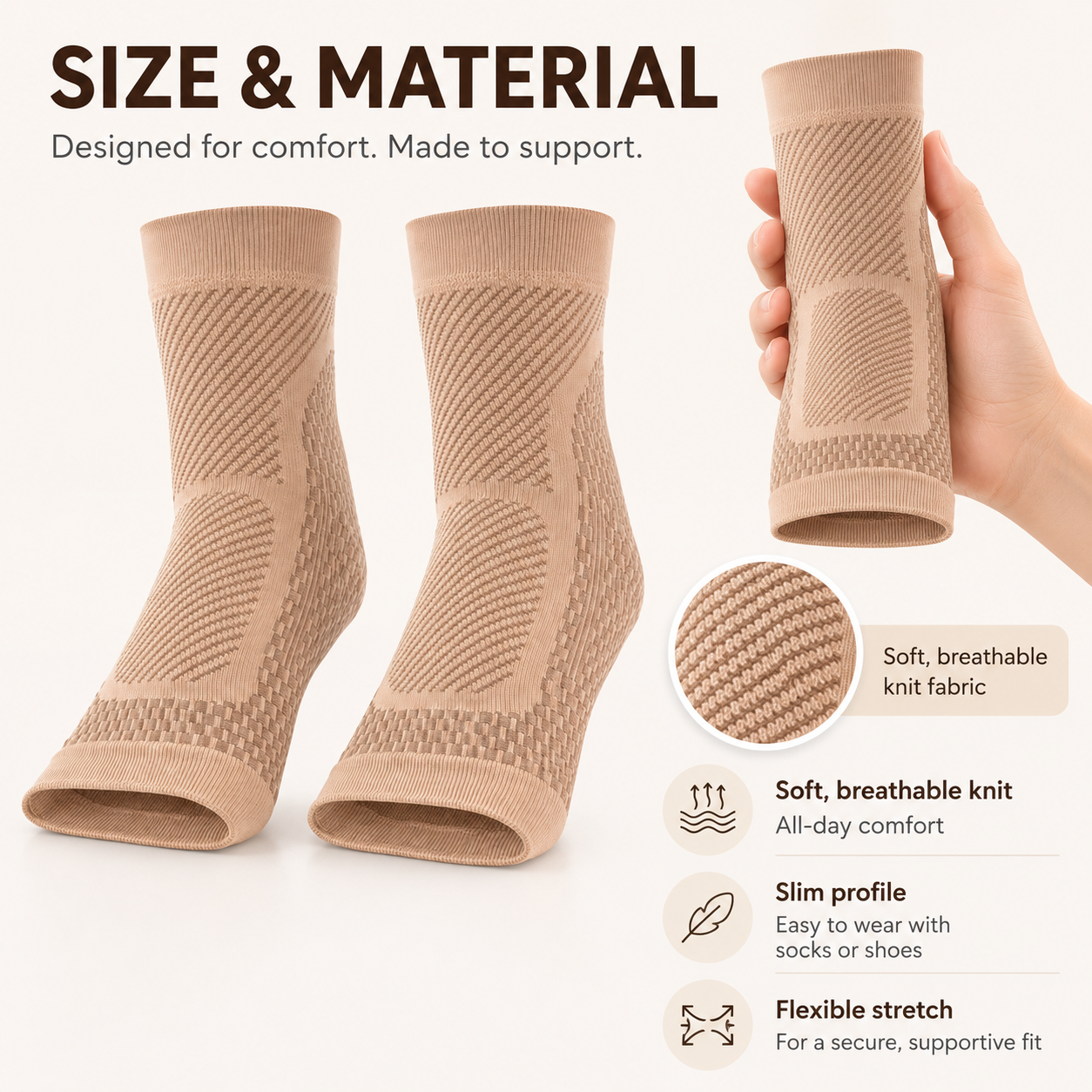 Compression Socks for Nerve Pain Relief and Better Circulation